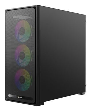 Корпус для комп'ютера ATX W/O PSU DELTA C70 BK ARGB OCYPUS (DELTA-C70-BKG400XX-GL) [503591]