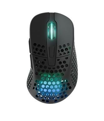 Миша Xtrfy M4, WL/USB-A, RGB, чорний (M4W-RGB-BLACK) [104149]