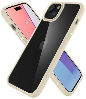 Чохол Spigen для iPhone 15, Ultra Hybrid, Mute Beige (ACS06800) [108191]