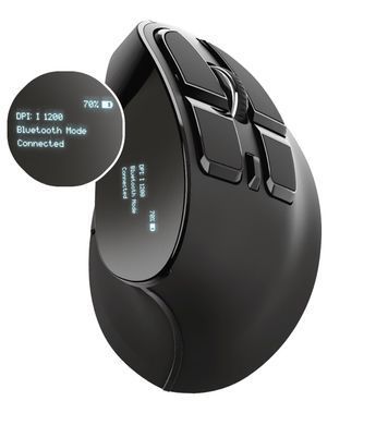 Миша Trust Voxx Rechargeable Ergonomic, WL, чорний (23731_TRUST) [103962]