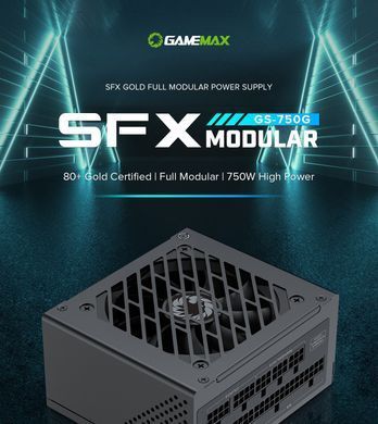 Блок живлення GAMEMAX (GS-750G Black) [304221]