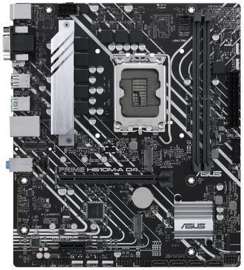 Материнcька плата ASUS PRIME H610M-A D4-CSM s1700 H610 2xDDR4 M.2 HDMI D-Sub DP mATX (90MB19P0-M0EAYC) [109057]