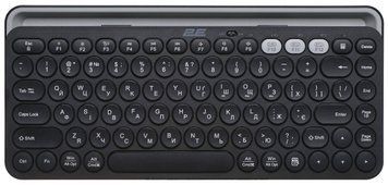 Клавіатура мембранна 2E KS250 84key, WL/BT, EN/UK, чорно-сірий (2E-KS250WBK_UA) [103588]
