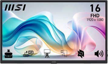 Монітор портативний MSI 15.6" PRO MP165-E6 HDMI, 2xUSB-C, MM, IPS, Case (9S6-3PE50M-001) [115124]