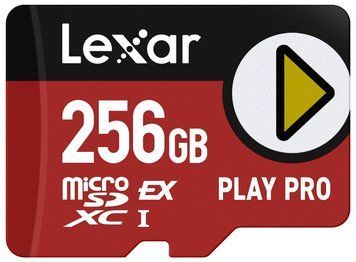 Карта пам&rsquo;яті MICRO SDXC 256GB UHS-I PLAY LEXAR (LMSXPS0256G-BNNNG) [502532]