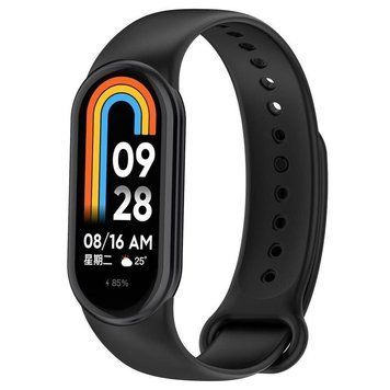 Силіконовий ремінець BeCover для Xiaomi Mi Smart Band 8 Black (709376) [615386]