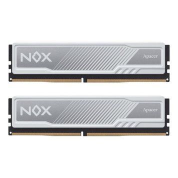 Модуль пам`ятi DDR5 2x16GB/6000 Apacer NOX White (AH5U32G60C622MWAA-2) [612979]