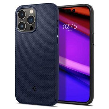 Чохол-накладка Spigen Mag Armor MagFit для Apple iPhone 14 Pro Navy Blue (ACS04990) [601677]