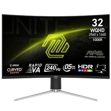 Монітор MSI 31.5" VA Black Curved 240Hz (MAG 325CQRXF E2) [611900]