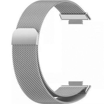 Ремінець BeCover Milanese Style для Amazfit Stratos (22mm)/Stratos 2/2S/3/Amazfit GTR 2/Amazfit GTR 47mm/Amazfit GTR Lite 47mm/Amazfit Nexo/Amazfit Pace/Amazfit GTR 3 Pro Silver (707731) [604822]