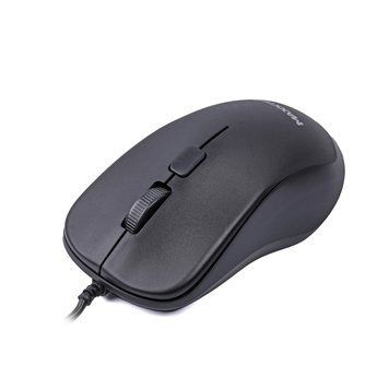 Миша Maxxter Black (Mc-3B01) [606567]