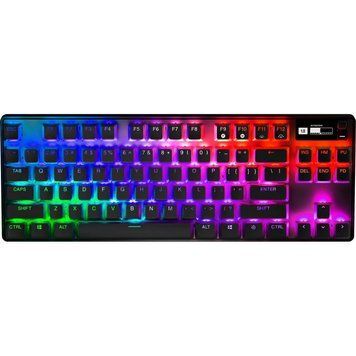 Клавіатура ігрова SteelSeries Apex Pro TKL WL UA HyperMagnetic Switches, OmniPoint 2.0, OLED (64865) [401052]