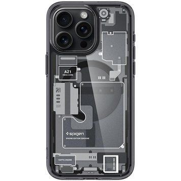 Чохол-накладка Spigen Ultra Hybrid Zero One with MagFit для Apple iPhone 15 Pro Max Black (ACS06582) [614831]