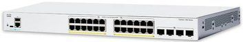 Комутатор Cisco Catalyst 1300 24xGE, Full PoE, 4x10G SFP+ (C1300-24FP-4X) [105236]