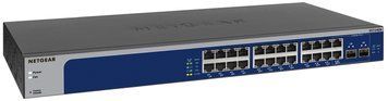 Комутатор NETGEAR XS724EM 24x100M/1G/2.5G/5G/10G, 2x SFP+ сombo, керований (XS724EM-100EUS) [15179]