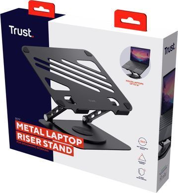 Підставка для ноутбука Trust Zeff Metal, до 16", сірий (25482_TRUST) [110368]