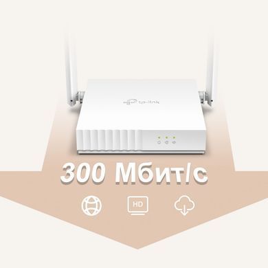 Бездротовий маршрутизатор TP-Link Router (v2) 300M Wireless (2-Antenna) (TL-WR820N) [200871]