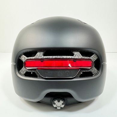 Захисний шолом Livall C21 (L) Midnight Black (57-61см), сигнал стопів (LIV-000C21-5341) [80028]
