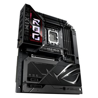 Материнcька плата ASUS ROG MAXIMUS Z890 HERO BTF s1851 Z890 4xDDR5 M.2 Thunderbolt HDMI Wi-Fi BT ATX BTF приховане підключення роз'ємів (90MB1KG0-M0EAY0) [110033]