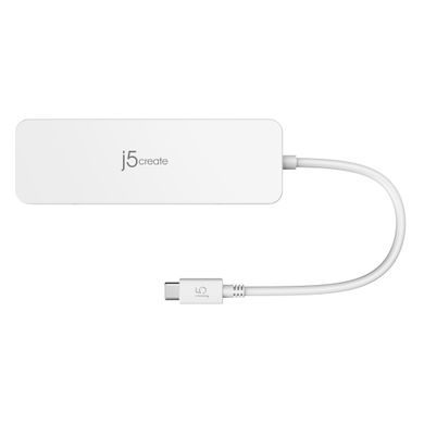 USB-хаб J5create USB-C 6-в-1 White (JCD373-N) [618231]