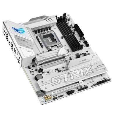 Материнcька плата ASUS ROG STRIX B860-A GAMING WIFI s1851 B860 4xDDR5 M.2 DP HDMI USB Type-C Wi-Fi BT ATX білий (90MB1JI0-M0EAY0) [109177]