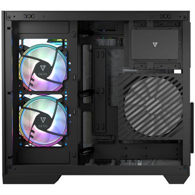 Корпус Modecom VOLCANO PANORAMA APEX ARGB 7F MIDI GREY без БЖ ATX (AT-PANORAMA-7F-ARGB-10-00) [402982]