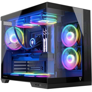 Корпус Modecom VOLCANO PANORAMA APEX ARGB 7F MIDI GREY без БЖ ATX (AT-PANORAMA-7F-ARGB-10-00) [402982]