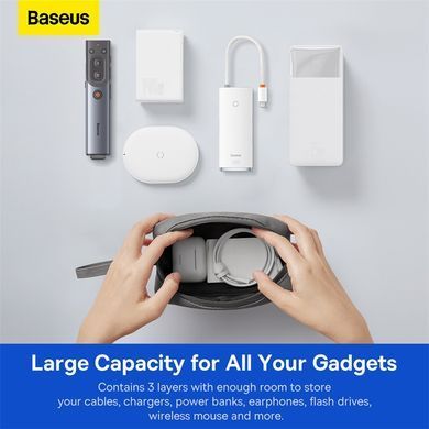 Сумка для гаджетів Baseus EasyJourney Series Storage Bag, Dark Gray (LBJX010013) [803291]