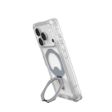 Чохол UAG для iPhone 17 Pro, Plasma XTE MagSafe, Clear/Titanium (114527114G36) [112696]