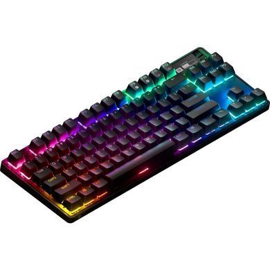 Клавіатура ігрова SteelSeries Apex Pro TKL WL UA HyperMagnetic Switches, OmniPoint 2.0, OLED (64865) [401052]