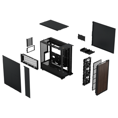Корпус для ПК FRACTAL DESIGN North XL Charcoal Black (FD-C-NOR1X-01) [303878]