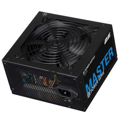 Блок живлення 2E Master Power (750W), >80%, 80+ White, 120мм, 1xMB 24pin(20+4), 1xCPU 8pin(4+4), 3xMolex, 5xSATA, 4xPCIe 8pin(6+2) (2E-MP750-120APFC) [109514]