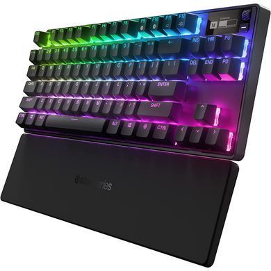 Клавіатура ігрова SteelSeries Apex Pro TKL WL UA HyperMagnetic Switches, OmniPoint 2.0, OLED (64865) [401052]