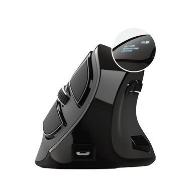 Миша Trust Voxx Rechargeable Ergonomic, WL, чорний (23731_TRUST) [103962]