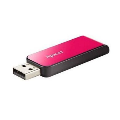 Флеш-накопичувач Apacer USB 2.0 AH334 32Gb Pink (AP32GAH334P-1) [803016]