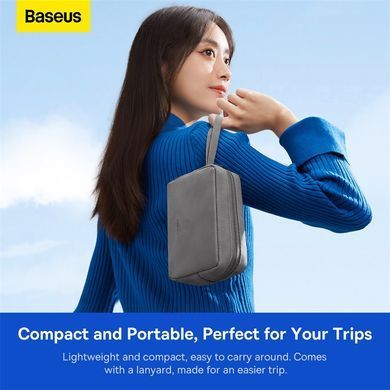 Сумка для гаджетів Baseus EasyJourney Series Storage Bag, Dark Gray (LBJX010013) [803291]