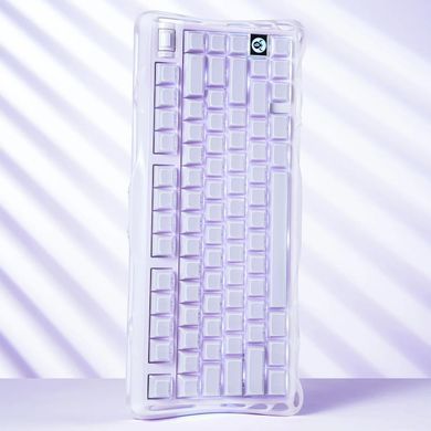 Клавіатура механічна GravaStar Mercury K1 80keys, GravaStar x Kailh Cheery Pink, EN, BT/WL/USB, Lavender Purple (GSK1_PL) [114424]