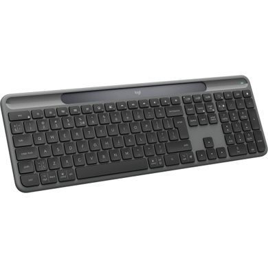 Клавiатура бездротова Logitech Slim Solar+ for Business Graphite (920-013779) [615046]