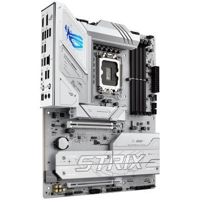 Материнcька плата ASUS ROG STRIX B860-A GAMING WIFI s1851 B860 4xDDR5 M.2 DP HDMI USB Type-C Wi-Fi BT ATX білий (90MB1JI0-M0EAY0) [109177]
