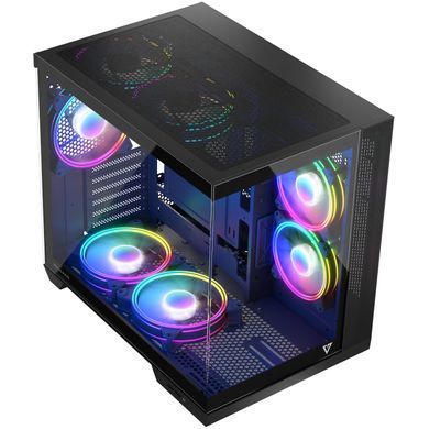 Корпус Modecom VOLCANO PANORAMA APEX ARGB 7F MIDI GREY без БЖ ATX (AT-PANORAMA-7F-ARGB-10-00) [402982]