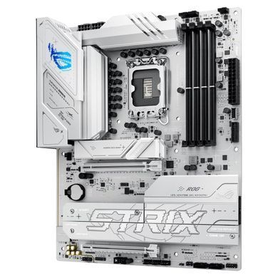 Материнcька плата ASUS ROG STRIX B860-A GAMING WIFI s1851 B860 4xDDR5 M.2 DP HDMI USB Type-C Wi-Fi BT ATX білий (90MB1JI0-M0EAY0) [109177]