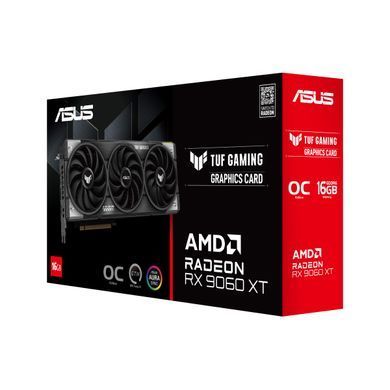 Вiдеокарта ASUS Radeon RX 9060 XT 16GB GDDR6 OC TUF-RX9060XT-O16G-GAMING (90YV0LF0-M0NA00) [102591]