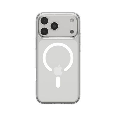 Чохол Spigen для iPhone 17 Pro, Liquid Crystal MagFit, Clear White (ACS10396) [112378]