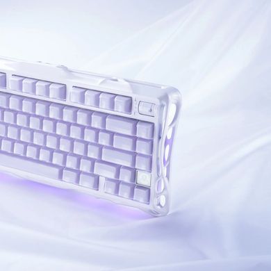 Клавіатура механічна GravaStar Mercury K1 80keys, GravaStar x Kailh Cheery Pink, EN, BT/WL/USB, Lavender Purple (GSK1_PL) [114424]