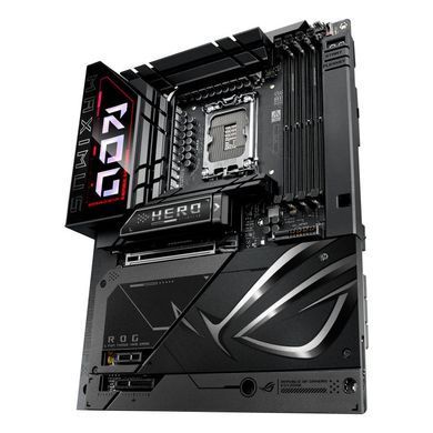 Материнcька плата ASUS ROG MAXIMUS Z890 HERO BTF s1851 Z890 4xDDR5 M.2 Thunderbolt HDMI Wi-Fi BT ATX BTF приховане підключення роз'ємів (90MB1KG0-M0EAY0) [110033]