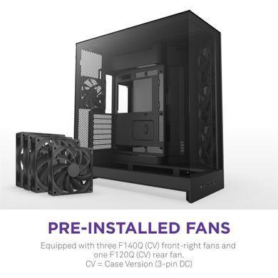 Корпус NZXT H9 Flow Black без БЖ (CM-H92FB-01) [614354]