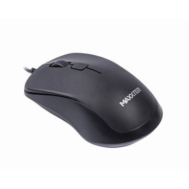 Миша Maxxter Black (Mc-3B01) [606567]