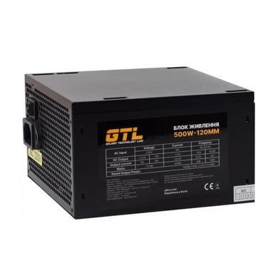 Блок живлення GTL Gaming Star 500W (GTLGS500BK) [612398]
