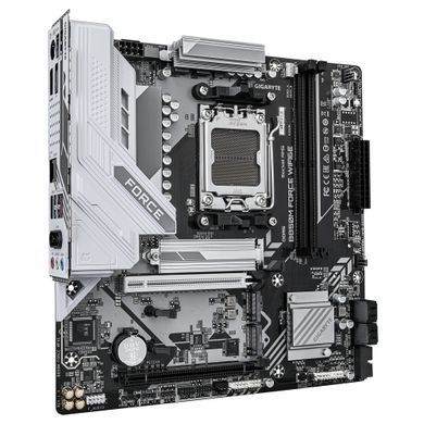 Материнська плата GIGABYTE B850M FORCE WF6E sAM5 B850 2xDDR5 M.2 Wi-Fi BT HDMI DP mATX (B850M_FORCE_WF6E) [112336]