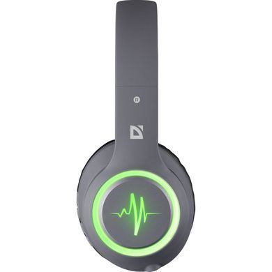 Гарнітура Defender FreeMotion B571, Bluetooth+3,5мм, LED, Gray (63571) [401845]